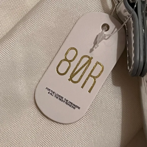 8 Other Reasons It Girl Shoulder Bag Silver Chrome NWT - Picture 5 of 9